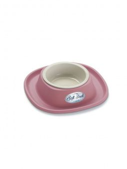 Миска на подставке 20*20*3,5 см,пластик