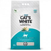 Наполнитель комкующийся CAT'S WHITE Marseille soap с ароматом марсельского мыла (Кэтс вайт)