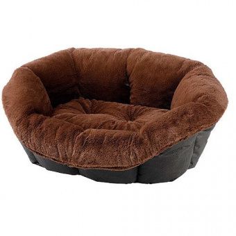 Подушка SOFA SOFT для лежака запасная коричневая