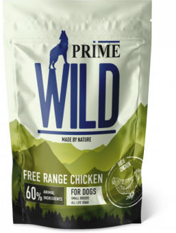 Сухой корм для щенков и собак PRIME WILD FREE RANGE с курицей для мелких пород (ПРАЙМ ВАЙЛД)