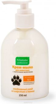 Пчелодар Крем-мыло для животных с маточным молочком 250мл