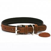 Ошейник коричн. верх 15мм х 27-36см CoLLaR