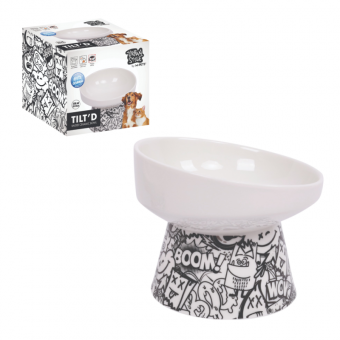 Миска керамическая на ножке URBANSTYLE TILT'D 250 мл Mpets