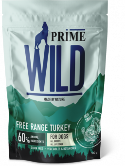 Сухой корм для щенков и собак PRIME WILD FREE RANGE с индейкой для мелких пород (ПРАЙМ ВАЙЛД)