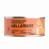 Влажный корм для собак WELLEMENT Тунец с ягнёнком паштет конс. (ВЕЛЛЕМЕНТ)