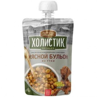 Лакомство для собак ДЕРЕВЕНСКИЕ ЛАКОМСТВА Мясной бульон из утки
