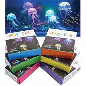 Медузы силиконовые с неоновым эффектом, маленькие 5cм JELLY д
