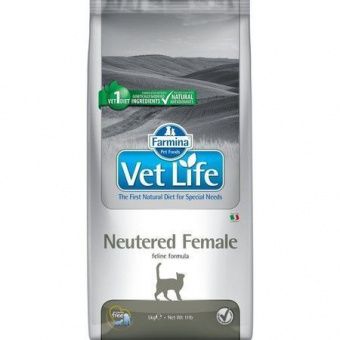 ?ФАРМИНА д/кошек сухой VET LIFE NEUTERED Female  кастр.кошек