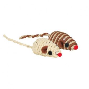 Игрушка д/кошек мини мышка, 5см., (132)