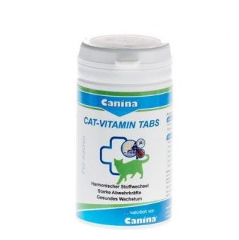 Cat-Vitamin Tabs (таблетки)  Поливитаминная . добавка для кошек