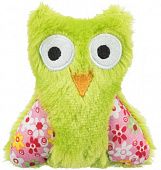 Игрушка для кошки Сова, плюш, с кошачьей мятой, 11 см