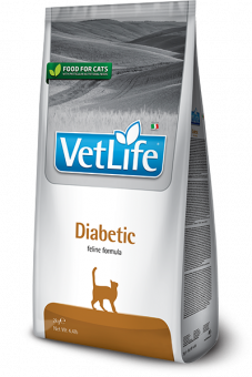 ФАРМИНА д/кошек сухой VET LIFE  DIABETIC диета при сахарном диабете
