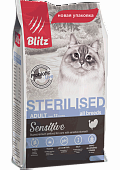 Сухой корм для кошек BLITZ для стерилизованных и кастрированных (БЛИЦ)