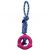 Игрушка Denta Fun кольцо на веревке, 12 см/41 см, натуральная резина, хлопок, цвет в ассортименте