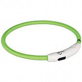 Мигающий ошейник для собак USB,  M–L: 45 см																				