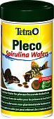 ТЕТРА Pleco Spirulina Wafers Полноценный корм для крупных растительноядных донных, пластинки