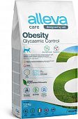 Сухой корм для кошек ALLEVA CARE OBESITY GLYCAEMIC CONTROL контроль потребления глюкозы (Аллева)